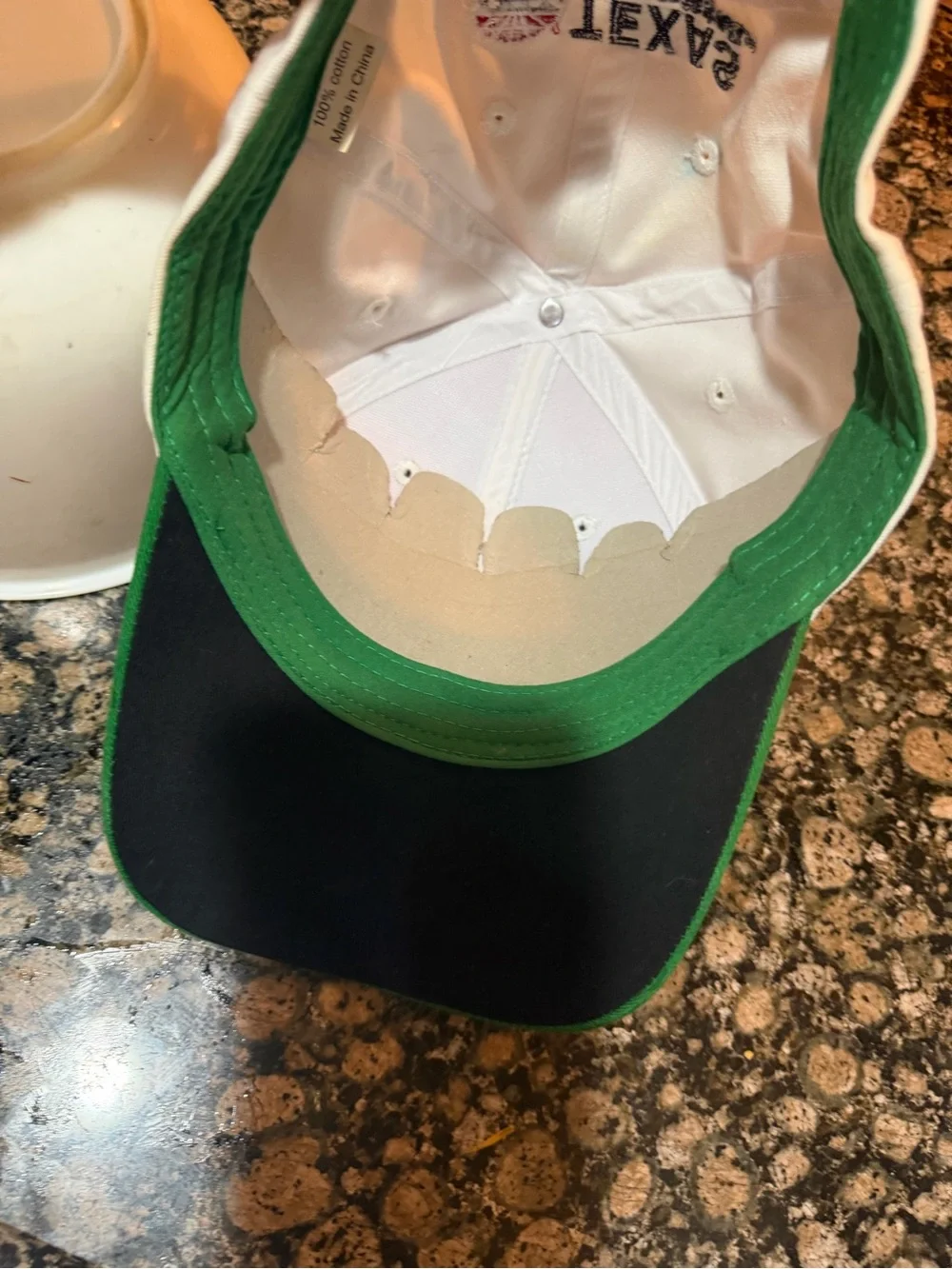 500 Texas Motor Speedway Two-Tone Green & White Cap